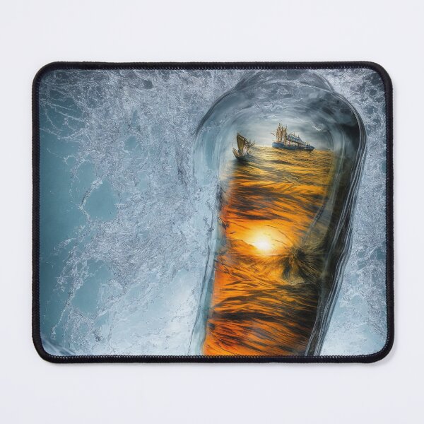 Item preview, A ship in a bottle - water. designed and sold by Maniock.
