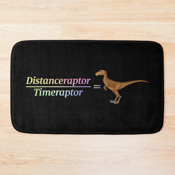 Item preview, Velociraptor Math - Funny Dinosaur Velocity Formula designed and sold by ScienceCorner.