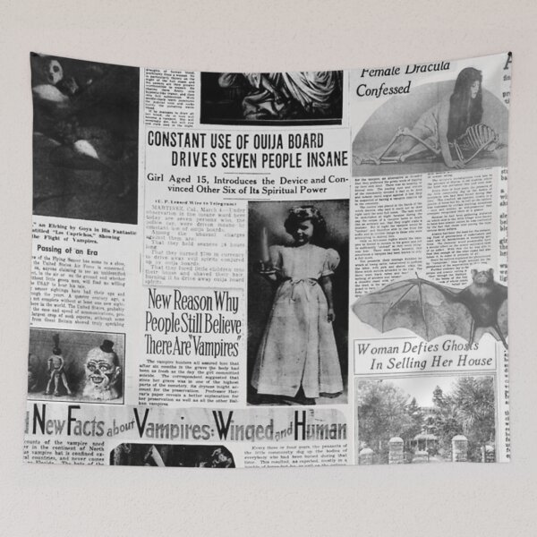 Item preview, Horror Newspaper designed and sold by ArnoldSmithu.