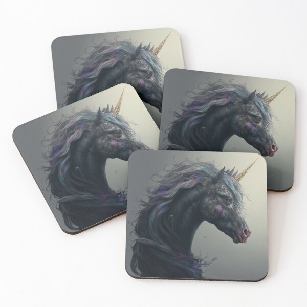 Item preview, Gothic unicorn 6 designed and sold by FedoraDesign.