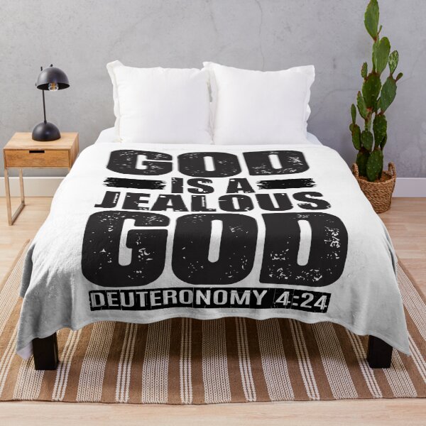 Item preview, God Is A Jealous God. Deuteronomy 4:24 designed and sold by plushism.