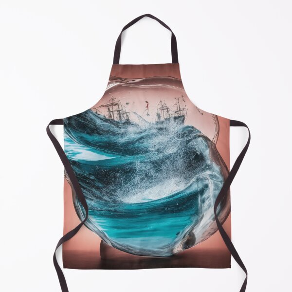 Item preview, A large old ship in a stormy sea. designed and sold by Maniock.