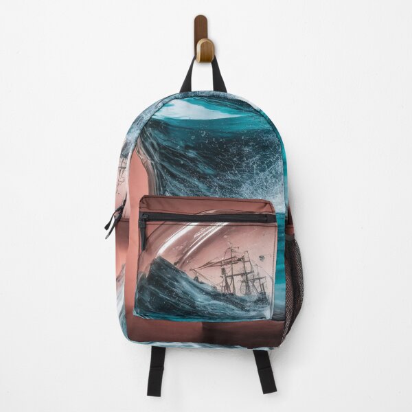 Item preview, A large old ship in a stormy sea. designed and sold by Maniock.