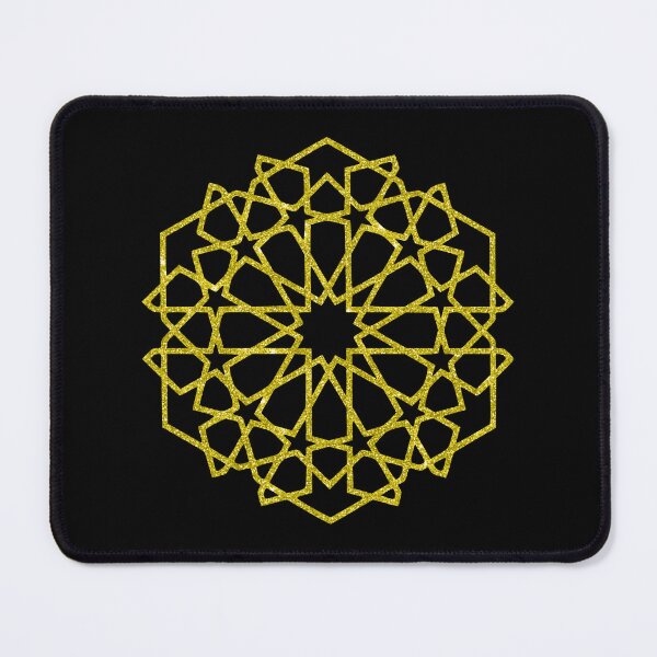 Item preview, Golden Decorative Moroccan Tile Pattern designed and sold by NiceDesignLand.
