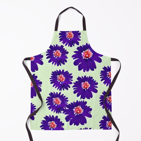 Item preview, Purple daisy flower pattern designed and sold by gramizzia.