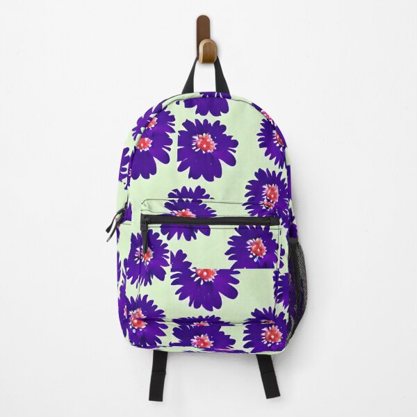 Item preview, Purple daisy flower pattern designed and sold by gramizzia.