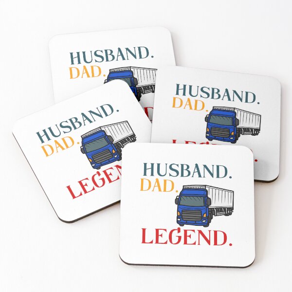 Item preview, husband dad trucker legend designed and sold by Itsforyou1.