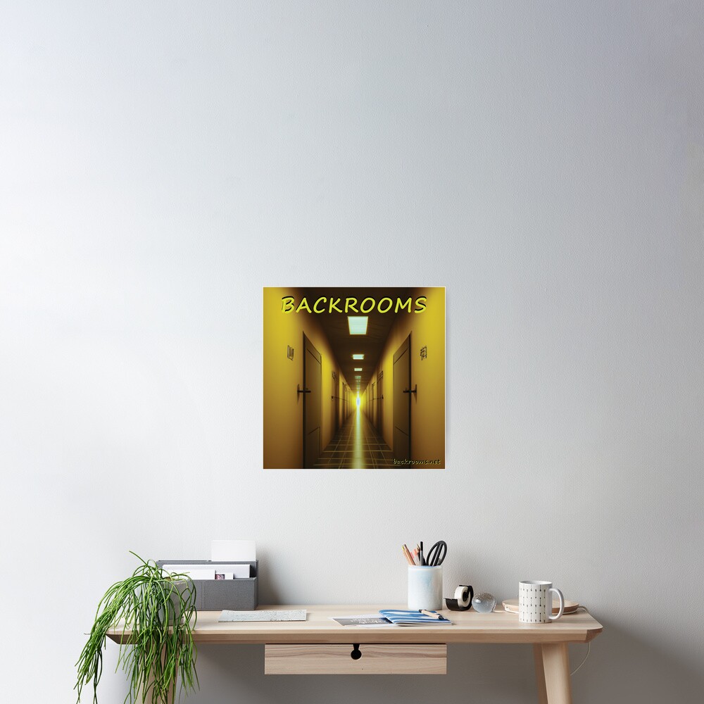 "Backrooms endless yellow walls and liminal spaces" Poster for Sale by