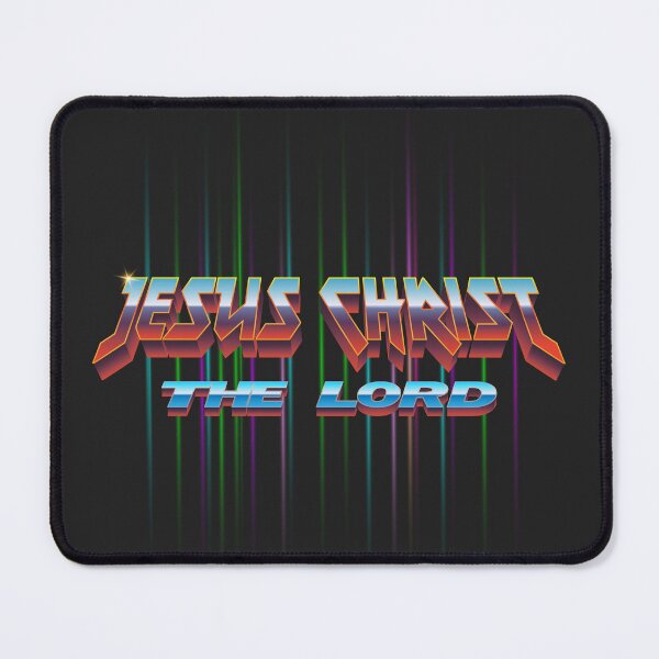 Item preview, Jesus Christ The Lord - Heavy Metal Retro Style designed and sold by ArtsBB.