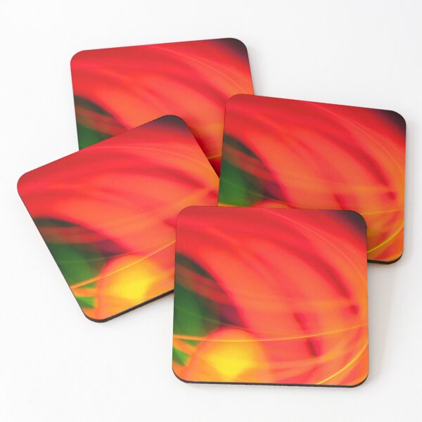 Item preview, Abstract pattern of motion blur orange light. designed and sold by claireseyeview.
