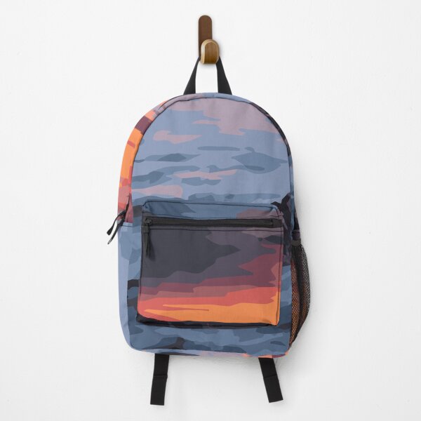 Item preview, Abstract Illustration:- Abstract Landscape Illustration of Sunset Scenery designed and sold by typoinspired.