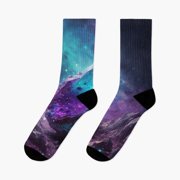 Item preview, Purple and turquoise galaxy designed and sold by ORADEZIA.