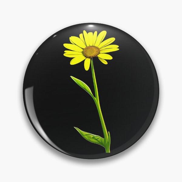 Item preview, Yellow daisy flower designed and sold by gramizzia.