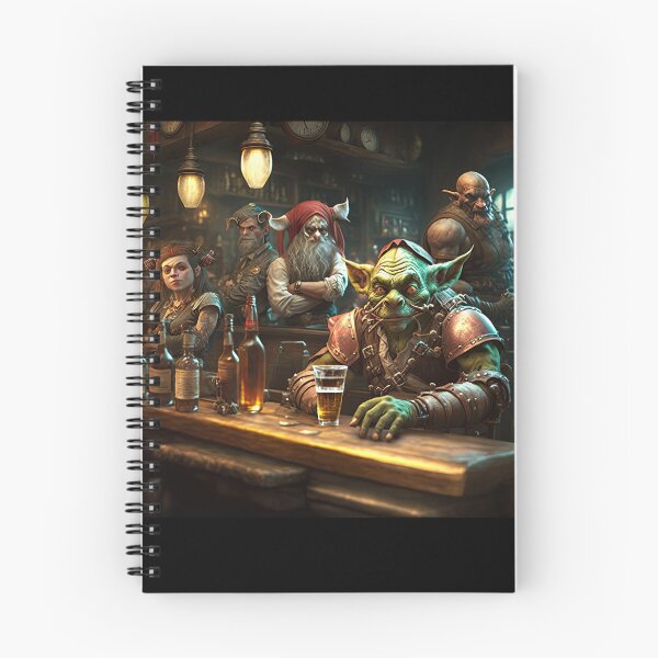 Item preview, The Wrong Tavern - Original Artwork, very high resolution  - Original Artwork designed and sold by CloudofKnowing.