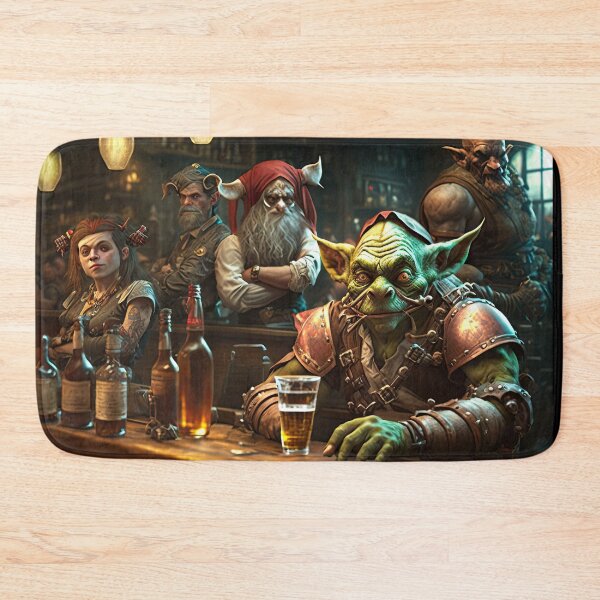 Item preview, The Wrong Tavern - Original Artwork, very high resolution  - Original Artwork designed and sold by CloudofKnowing.
