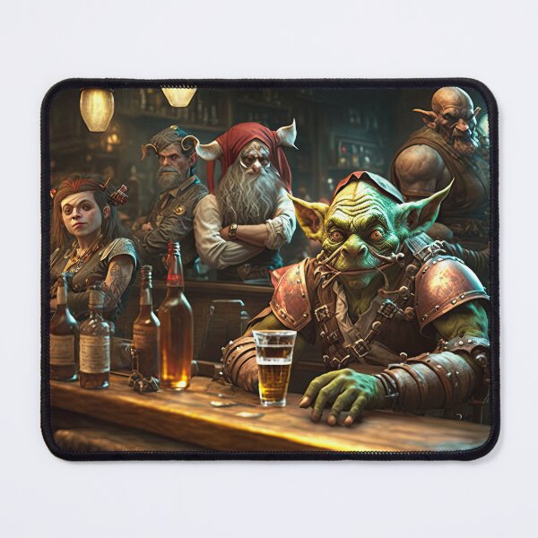 Item preview, The Wrong Tavern - Original Artwork, very high resolution  - Original Artwork designed and sold by CloudofKnowing.