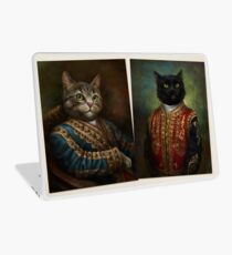 The Hermitage Court Outrunner Cat Laptop Skin