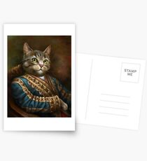 The Hermitage Court Outrunner Cat Postcards