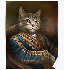 Die Hermitage Court Outrunner Cat Poster