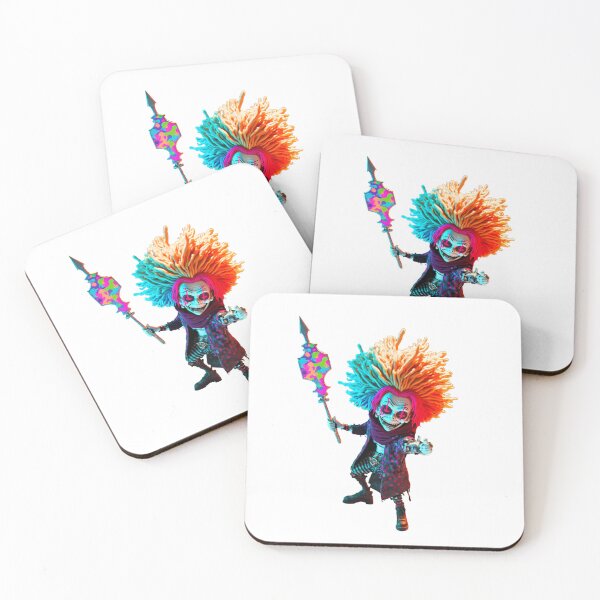 Item preview, Clown Clowns-Vibrant Miniature Clown  designed and sold by letsgetinspired.