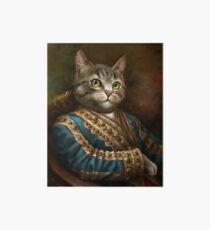 The Hermitage Court Outrunner Cat Art Board