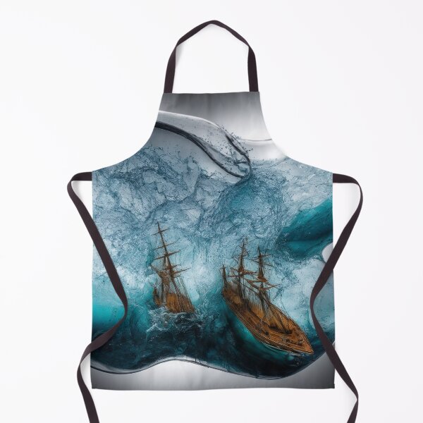 Item preview, Sailing ship on a stormy ocean. designed and sold by Maniock.