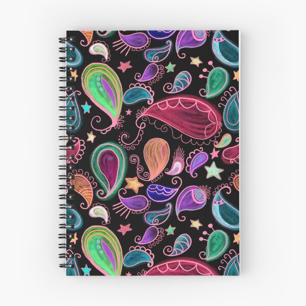 Item preview, Boho Paisley on Black designed and sold by Kristi Duggins.