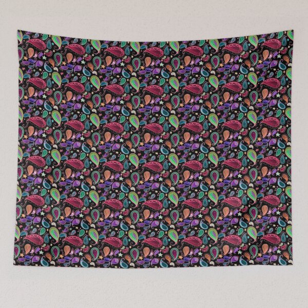 Item preview, Boho Paisley on Black designed and sold by Kristi Duggins.