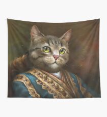 The Hermitage Court Outrunner Cat Wall Tapestry