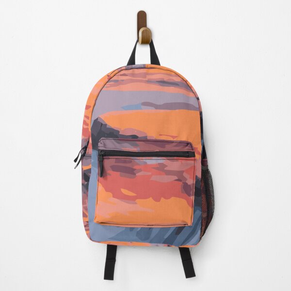 Item preview, Abstract Illustration:- Abstract Landscape Illustration of Sunset Scenery  designed and sold by typoinspired.