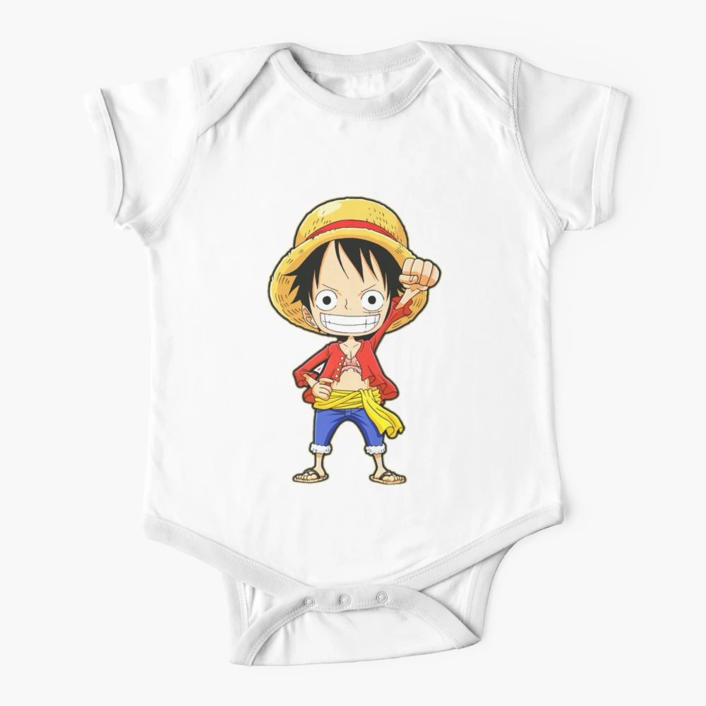 Baby Clothes Cartoon One Piece, One Piece Baby Clothes Anime