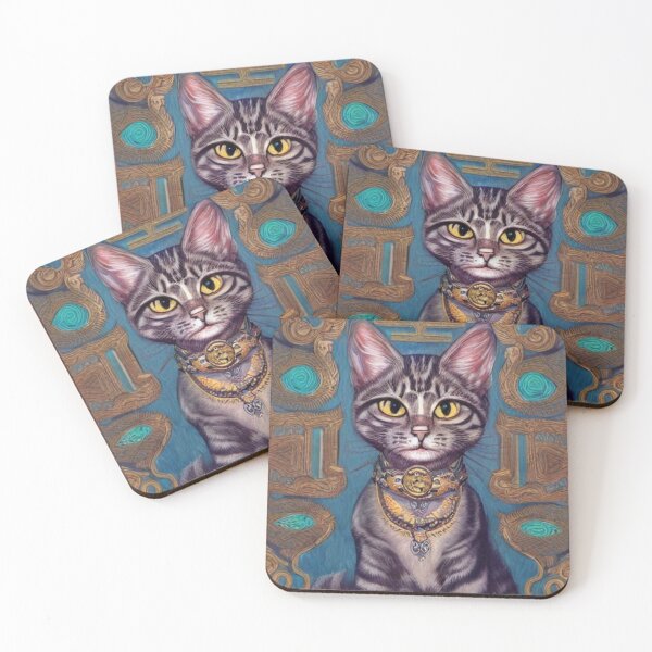 Item preview, Tabby Cat Deity designed and sold by die-mausebande.