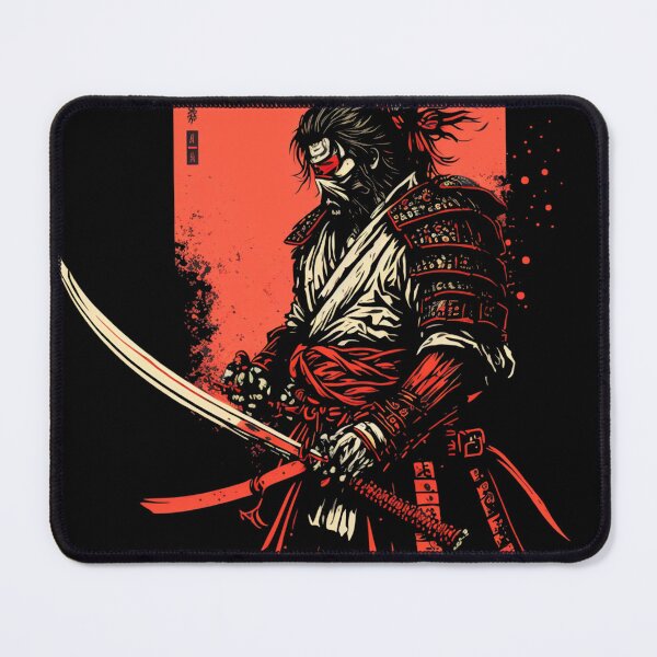 Item preview, Ninja Warrior Japanese Retro Art Katana Fight Soldier Arme  designed and sold by RetroZ0.