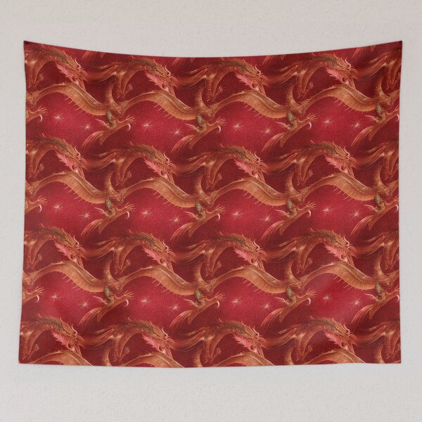 Item preview, Red Dragon Print designed and sold by FitchByEvelyn.
