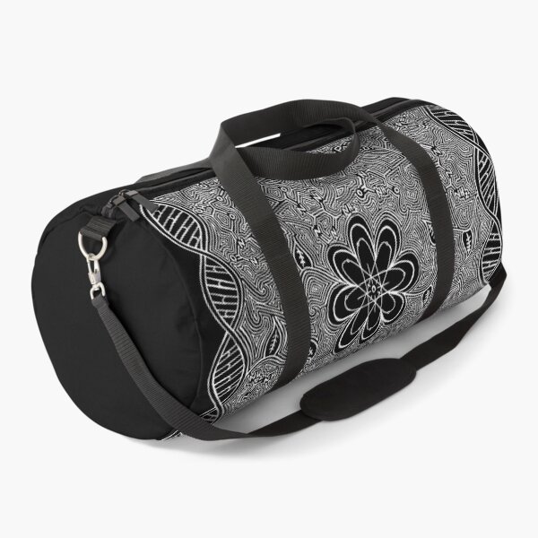 Item preview, Atom Flower (black) designed and sold by Astrid Manuel.