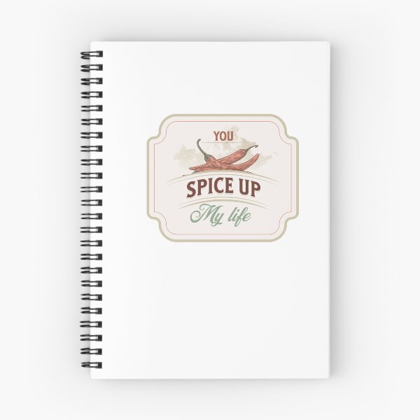 Item preview, You spice up my life funny food pun designed and sold by Gabba Delgado.
