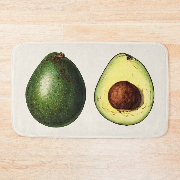 Artikelvorschau, Avocado Vintage botanische Illustration entworfen und verkauft von Pretty Pixel.
