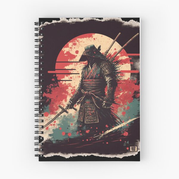 Item preview, Ninja Warrior Japanese Retro Art Katana Fight Soldier Arme  designed and sold by RetroZ0.