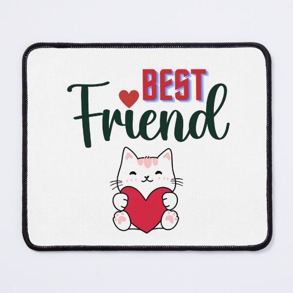 Item preview, Best Friend With A Cute Cat designed and sold by HappyLife4U.