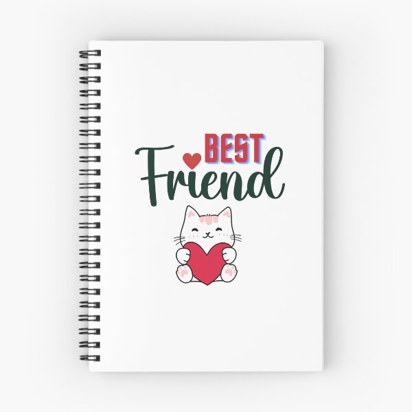 Item preview, Best Friend With A Cute Cat designed and sold by HappyLife4U.