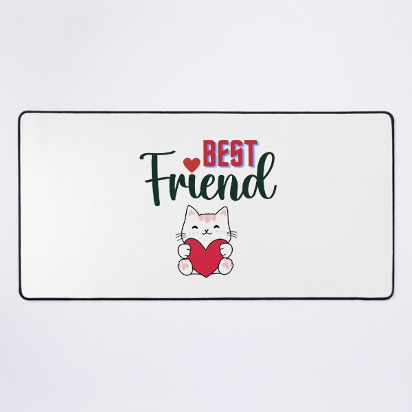 Item preview, Best Friend With A Cute Cat designed and sold by HappyLife4U.