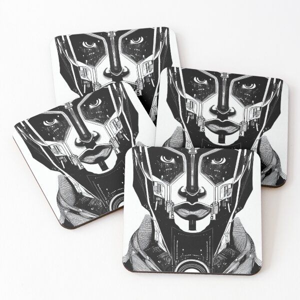Item preview, Alpha android portrait designed and sold by Kamiri.