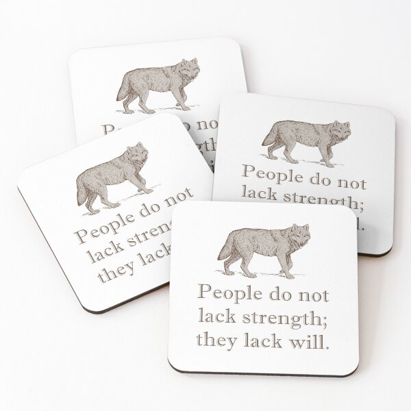 Item preview, People Do Not Lack Strength designed and sold by CrankyOldDude.