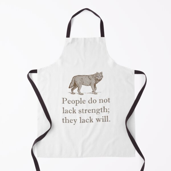 Item preview, People Do Not Lack Strength designed and sold by CrankyOldDude.