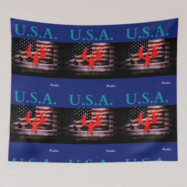 Item preview, It says what it says, without words U.S.A.-the American- travel, and tourism, patriotism, and just a beautiful design, no words are necessary,   designed and sold by IORODAN.