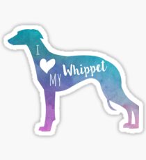 I love my Whippet Sticker