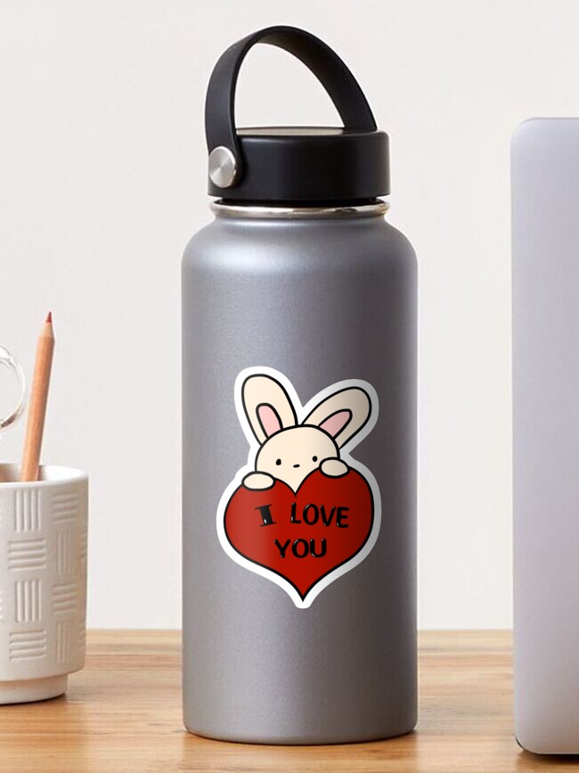 Bunny I Love You Sticker - Bunny I Love You Heart - Discover & Share GIFs