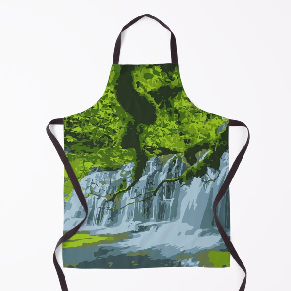 Item preview, Abstract Illustration:- Abstract Landscape Illustration of Tree & Fountain  designed and sold by typoinspired.