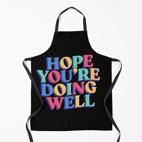 Item preview, Hope You're Doing Well Motivational Quote designed and sold by Oceanarium.