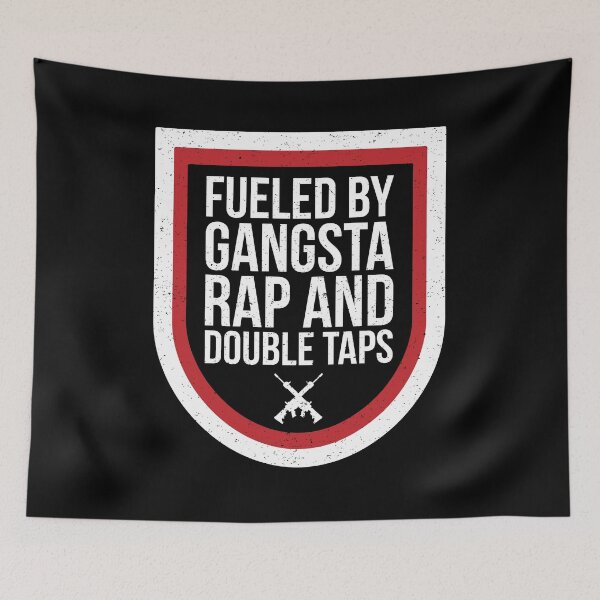 Item preview, Fueled By Gangsta Rap and Double Taps designed and sold by creativearmory.